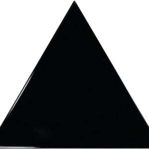 Centura Wall Tiles Scale Triangolo Black Glossy 4-1/2″ x 5″