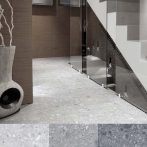 Planchers 1867 Floor Tiles Ceppo Di Grè Gray Matte 24″ x 24″