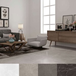 Planchers 1867 Floor Tiles Storm Grey Matte 24″ x 24″