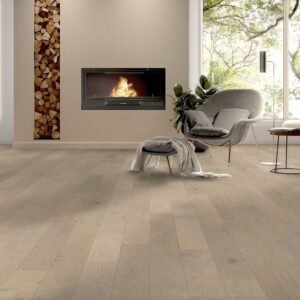 Lauzon Collection Engineered Hardwood Designer Moorland White Oak Matte 6-1/4″ – 3/4″