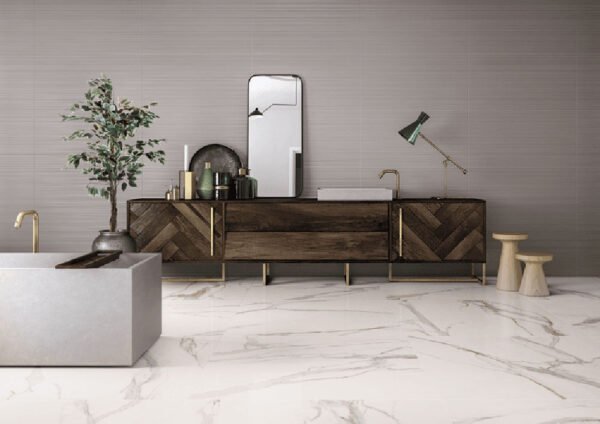 Italbec Floor Tiles Essenze Calacatta Oro Polished 24" x 48" - Image 2