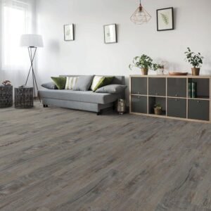 Next Floor Vinyl Planks Colorado Charcoal Rustic Oak Glue Down 7-1/4″ x 48″