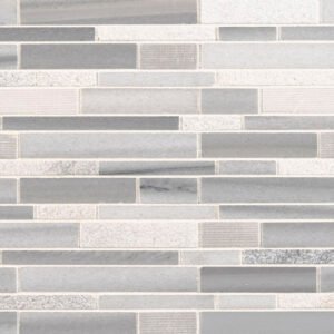 MSI Surfaces Mosaic Bergamo Gray-Light Multi Finish 12″ x 12″