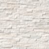 MSI Surfaces Wall Tiles Arctic White-Cool Splitface 6" x 24"