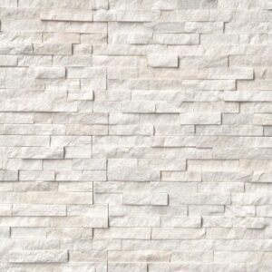MSI Surfaces Wall Tiles Arctic White-Cool Splitface 6″ x 24″