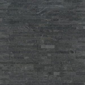 MSI Surfaces Wall Tiles Coal Canyon Black Splitface 6″ x 24″