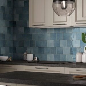 MSI Surfaces Wall Tiles Renzo Denim Blue Glossy 5″ x 5″