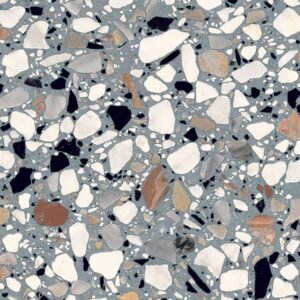 Centura Floor Tiles Frammenti Azzurro Macro Natural 8" x 8"