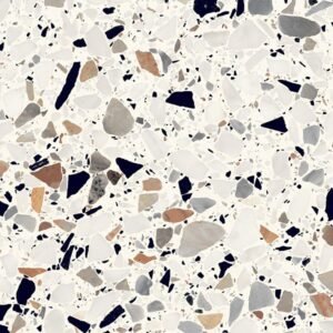 Centura Floor Tiles Frammenti Bianco Macro Natural 8" x 8"