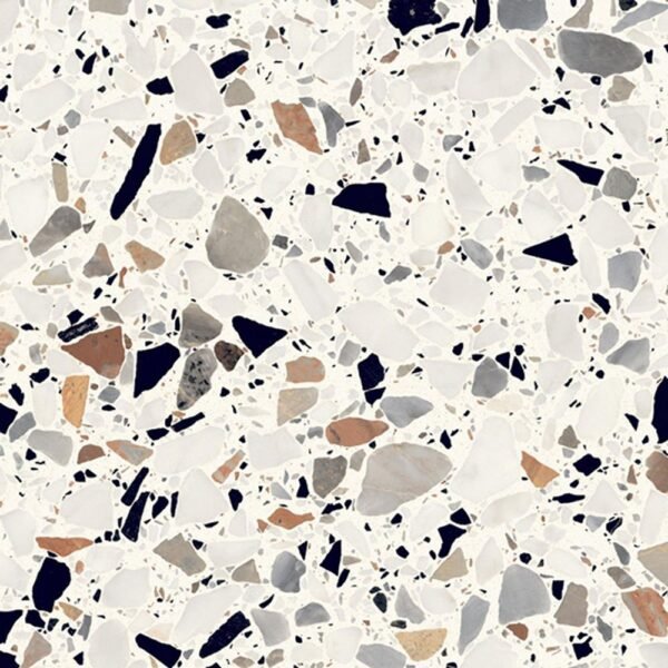 Centura Floor Tiles Frammenti Bianco Macro Natural 8" x 8"
