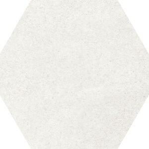 Centura Floor Tiles Hexatile Cement White Matte 7" x 8" (7.69 sqft/box)