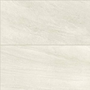 Centura Vinyl Tile UltraCeramic by American Biltrite Finestone White 12" x 24"