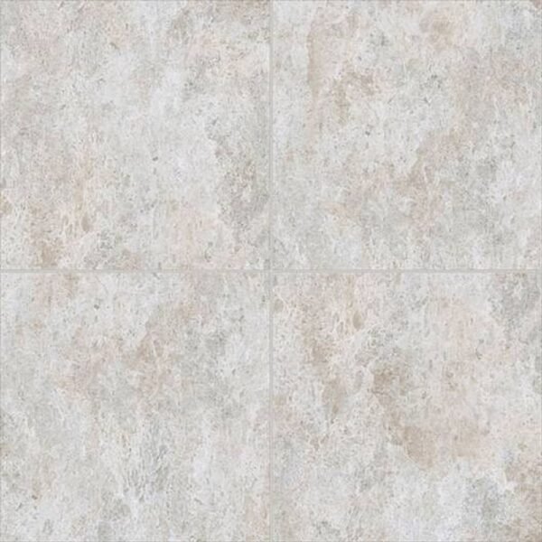 Centura Vinyl Tile UltraCeramic by American Biltrite Natural Sandstone White 18" x 18"