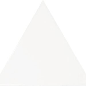 Centura Wall Tiles Scale Triangolo White Glossy 4-1/2" x 5"
