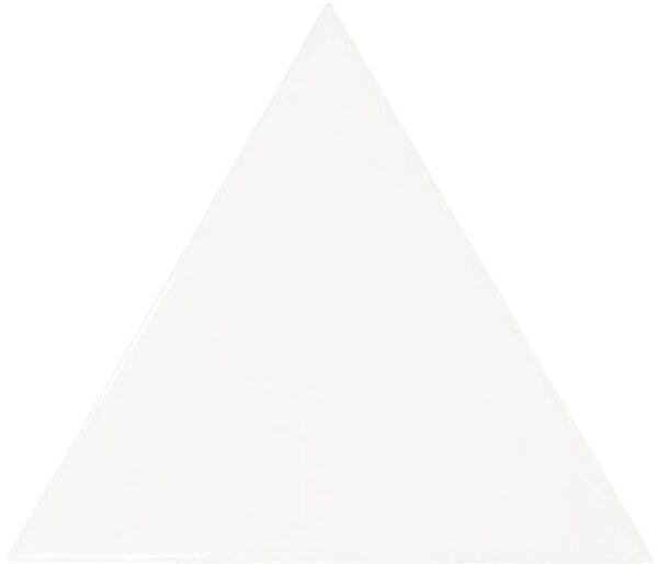 Centura Wall Tiles Scale Triangolo White Glossy 4-1/2" x 5"