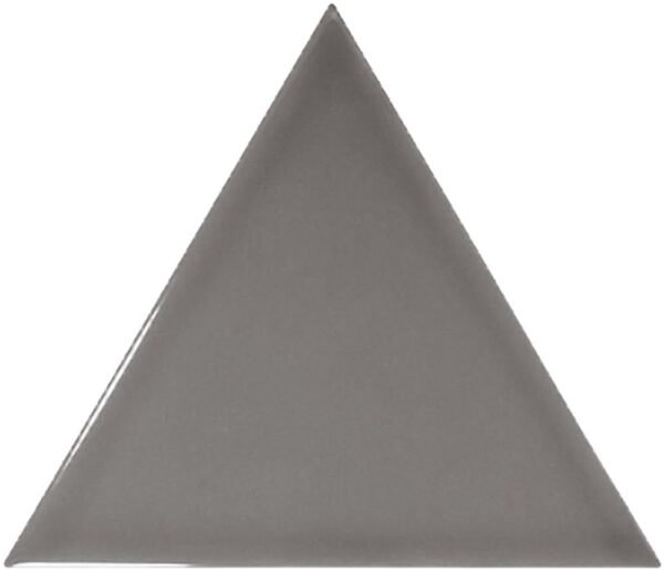 Centura Wall Tiles Scale Triangolo Dark Grey Glossy 4-1/2" x 5"