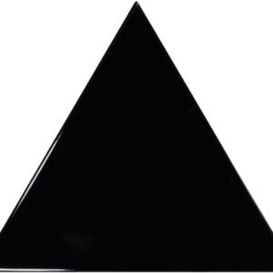 Centura Wall Tiles Scale Triangolo Black Glossy 4-1/2" x 5"
