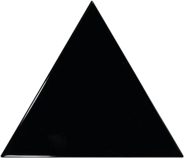 Centura Wall Tiles Scale Triangolo Black Glossy 4-1/2" x 5"