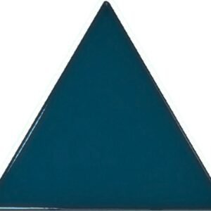 Centura Wall Tiles Scale Triangolo Electric Blue Glossy 4-1/2" x 5"