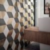 Centura Wall Tiles Scale Triangolo Metallic Glossy 4-1/2" x 5" - Image 3