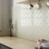 Centura Wall Tiles Scale Triangolo Dark Grey Glossy 4-1/2" x 5" - Image 5