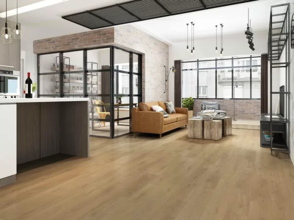 Biyork Vinyl Planks HydroGen 5 Cashmere Click Lock 7-9/16" x 48-17/32" - Image 2