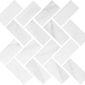 Centura Mosaic Miki - InkJet Mosaics Carrara White Matte 11" x 11"