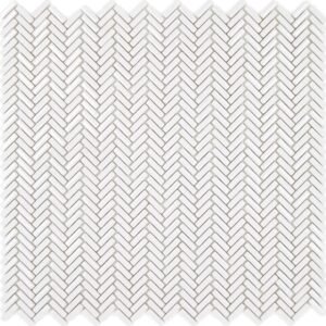 Centura Mosaic Pan Dan Ecru Glossy / Matte 12" x 12"