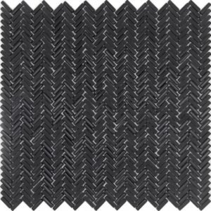 Centura Mosaic Pan Dan Graphite Glossy / Matte 12" x 12"