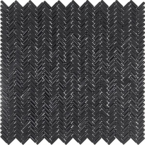 Centura Mosaic Pan Dan Graphite Glossy / Matte 12" x 12"