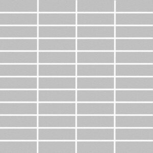 Centura Mosaic Plain Techno Light Grey Rectangle Matte 12" x 12"