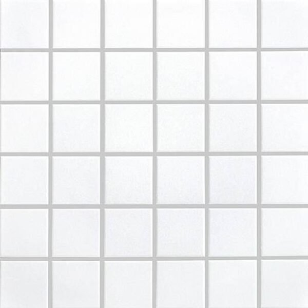 Centura Mosaic Plain Techno Special White Square Matte 12" x 12"