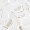 Centura Mosaic Hex XL Ecostone Calacatta Gold Matte 12" x 12" - Image 2