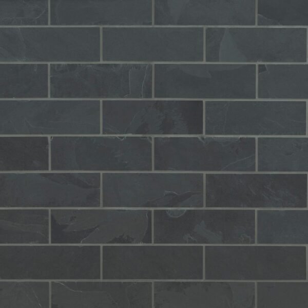 MSI Surfaces Floor Tiles Montauk Black Gauged 4" x 12" - Image 8