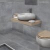 Planchers 1867 Floor Tiles Loft Grey 12" x 24" - Image 2