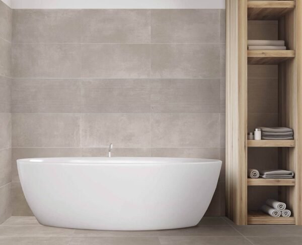 Planchers 1867 Floor Tiles Loft Taupe 12" x 24" - Image 2