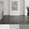 Planchers 1867 Floor Tiles Stone Cement Anthracite Polished 24" x 24" - Image 2