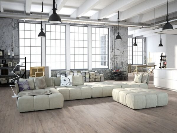 Planchers 1867 Laminate Flooring Authentic Premium Chestnut Azov 7-3/8" x 54" - Image 2