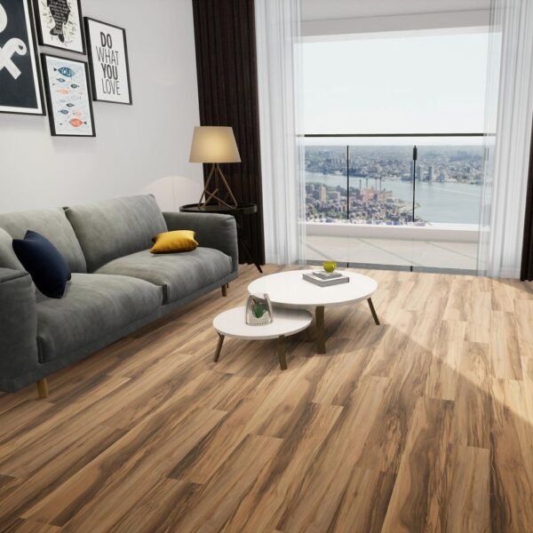 Planchers 1867 Vinyl Planks Evolution Magma XL Stromboli Click Lock 7" x 48" - Image 2