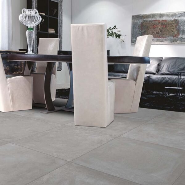 Planchers 1867 Floor Tiles Cerabeton Gray Semi-Polished 24" x 24" - Image 3