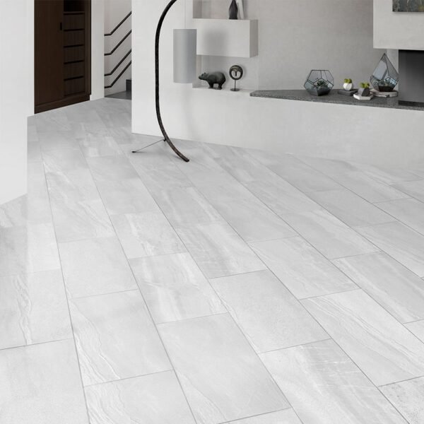 Planchers 1867 Floor Tiles Nohva White Natural 24" x 24" - Image 3