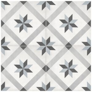 Anatolia Floor Tile Form Tide Compass Matte 7-3/4" x 7-3/4"