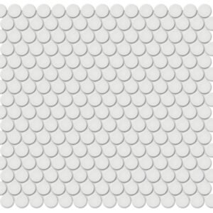 Anatolia Mosaic Tile Soho Vintage Grey Glossy 11" x 12"