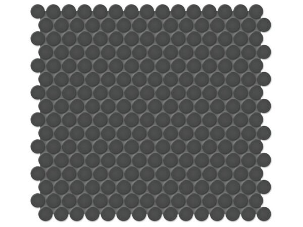 Anatolia Mosaic Tile Soho Retro Black Matte 11" x 12"