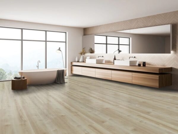 Biyork Vinyl Planks Hydrogen 6 Plank Lily Canvas Click Lock 7" x 60" - Image 2