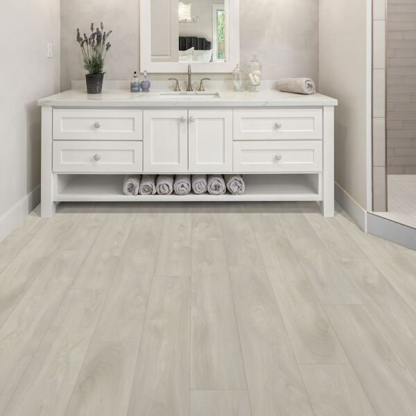 Beaulieu Vinyl Planks Style Elegant Light Grey Click Lock 8-1/32" x 52-3/16" - Image 3