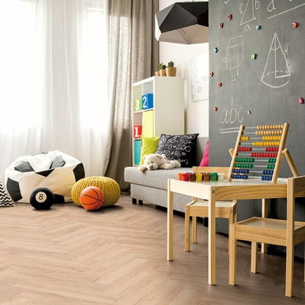 Planchers 1867 Laminate Flooring Herringbone Toulouse Click Lock 5-1/4" x 26-3/16" - Image 2