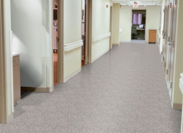 Armstrong Vinyl Tile Standard Excelon Imperial Texture Field Gray Glue Down 12" x 12" - Image 2
