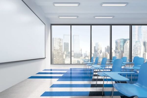 Armstrong Vinyl Tile Standard Excelon Imperial Texture Bodacious Blue Glue Down 12" x 12" - Image 2