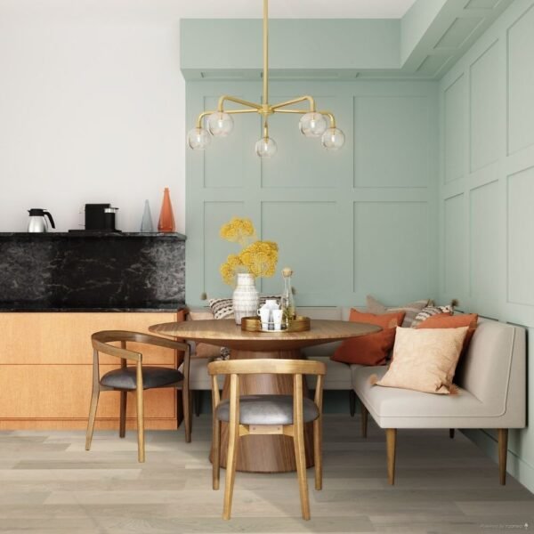 Lauzon Collection Engineered Hardwood Crema Ultra-Matte European White Oak Character 8" - 9/16" - Image 4